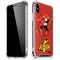 DC Comics The Flash Classic Action Pose Art iPhone XS Max Clear Case